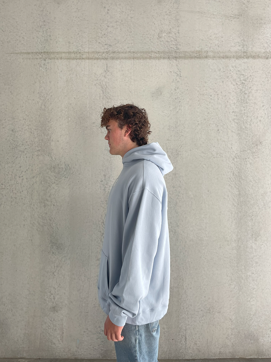 BASIC Unisex Relaxed Hoodie - Powder