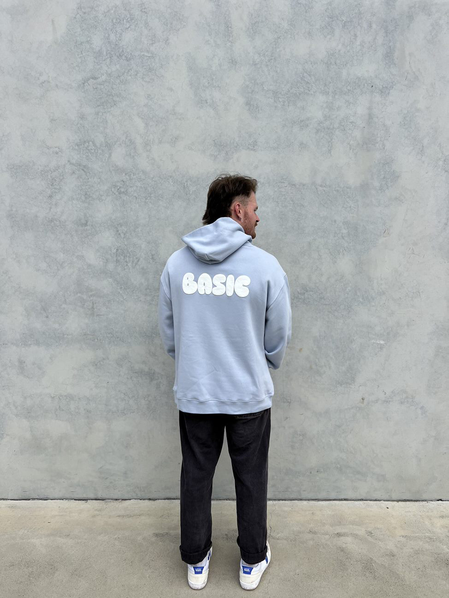 BASIC Unisex Relaxed Hoodie - Powder