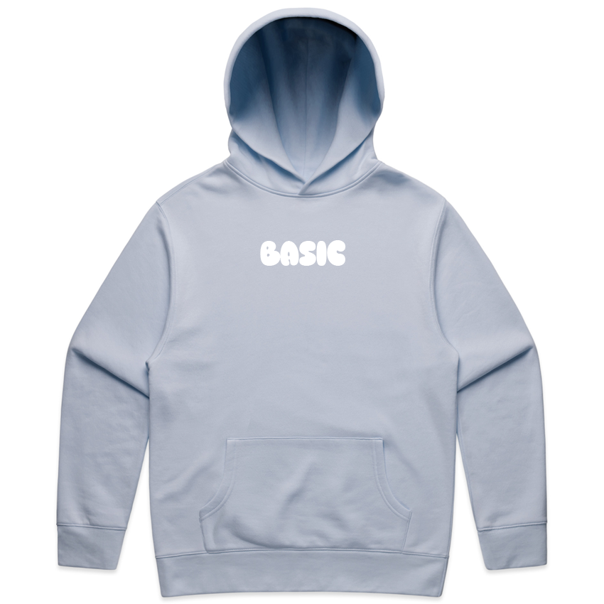 BASIC Unisex Relaxed Hoodie - Powder
