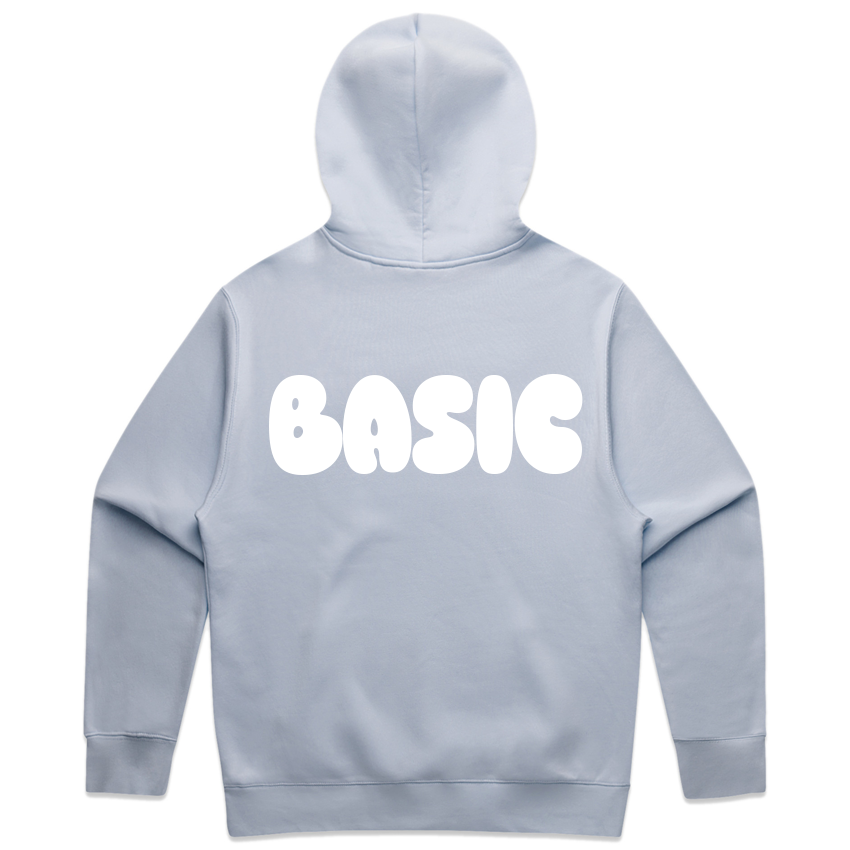 BASIC Unisex Relaxed Hoodie - Powder
