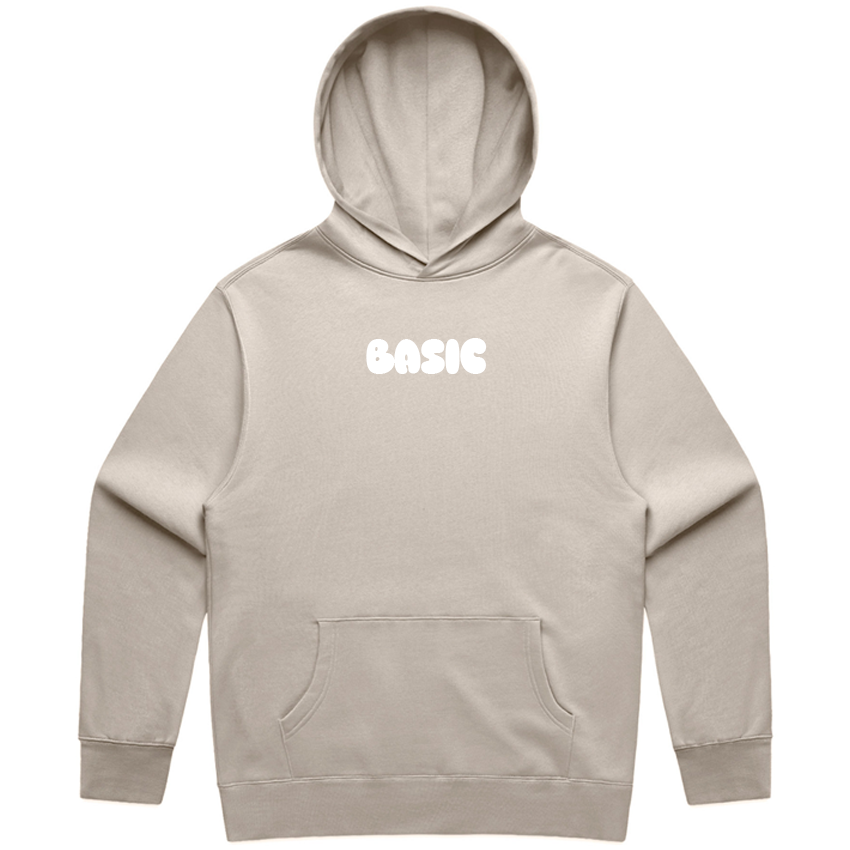 BASIC Unisex Relaxed Hoodie - Bone