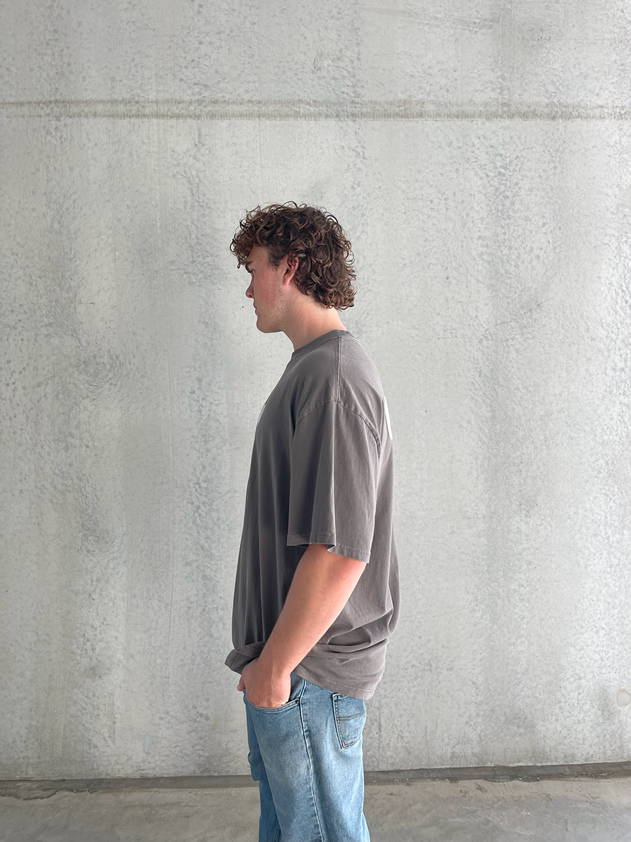 BASIC Unisex Faded T-Shirt - Faded Grey