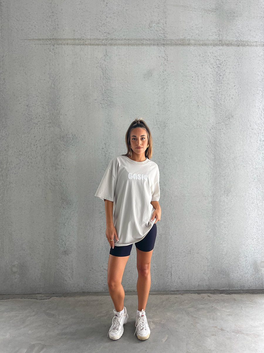 BASIC Unisex Faded T-Shirt - Faded Bone