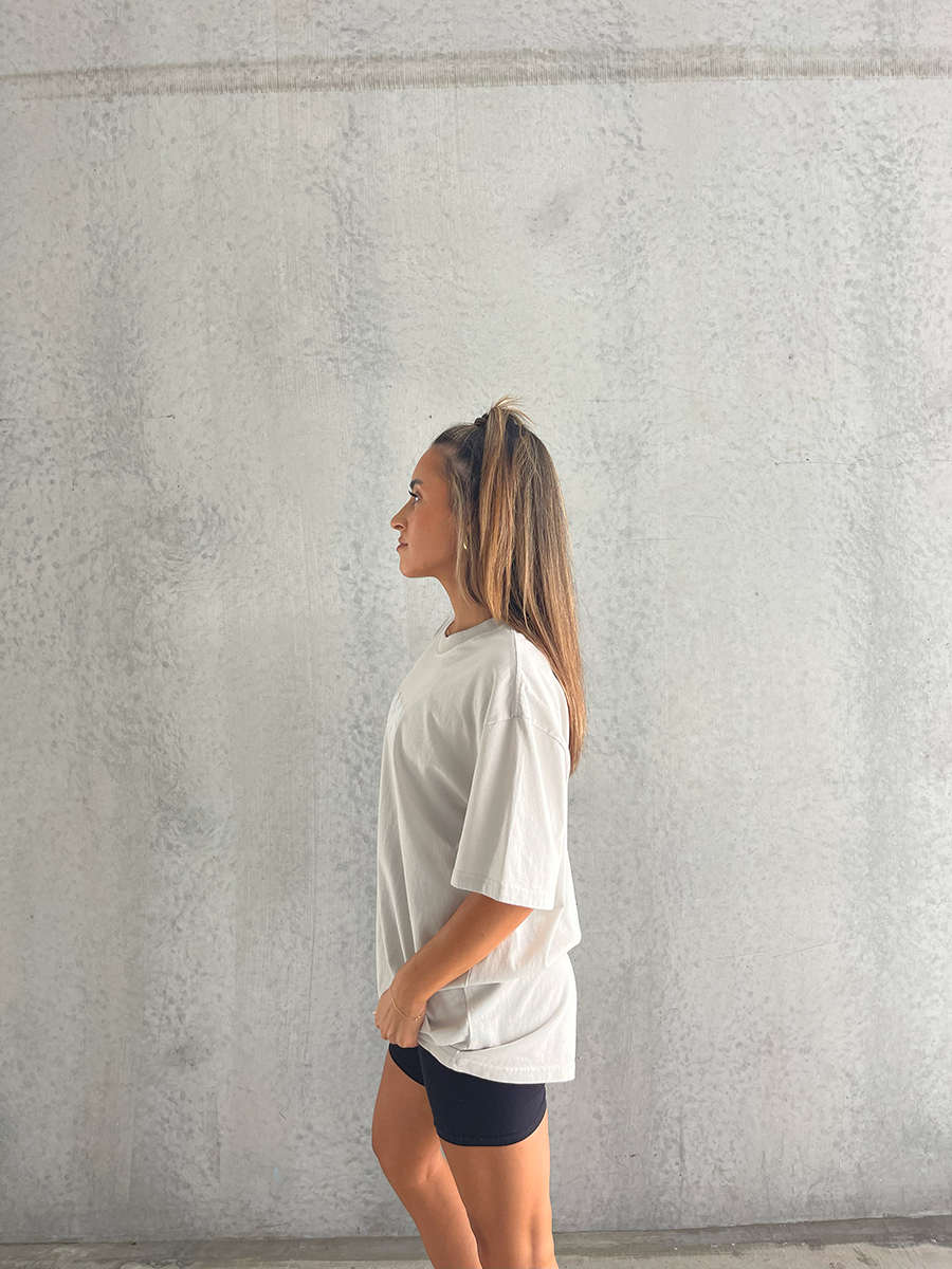 BASIC Unisex Faded T-Shirt - Faded Bone