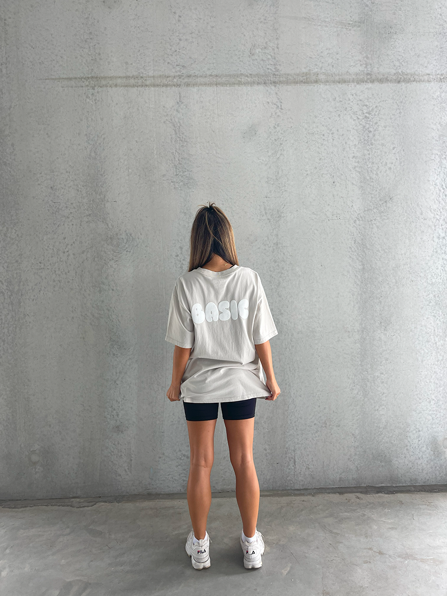 BASIC Unisex Faded T-Shirt - Faded Bone
