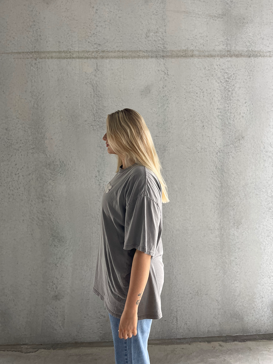 BASIC Unisex Faded T-Shirt - Faded Grey